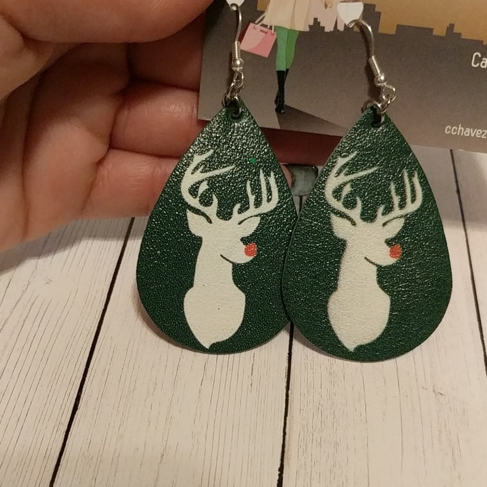 Rudolph Earrings